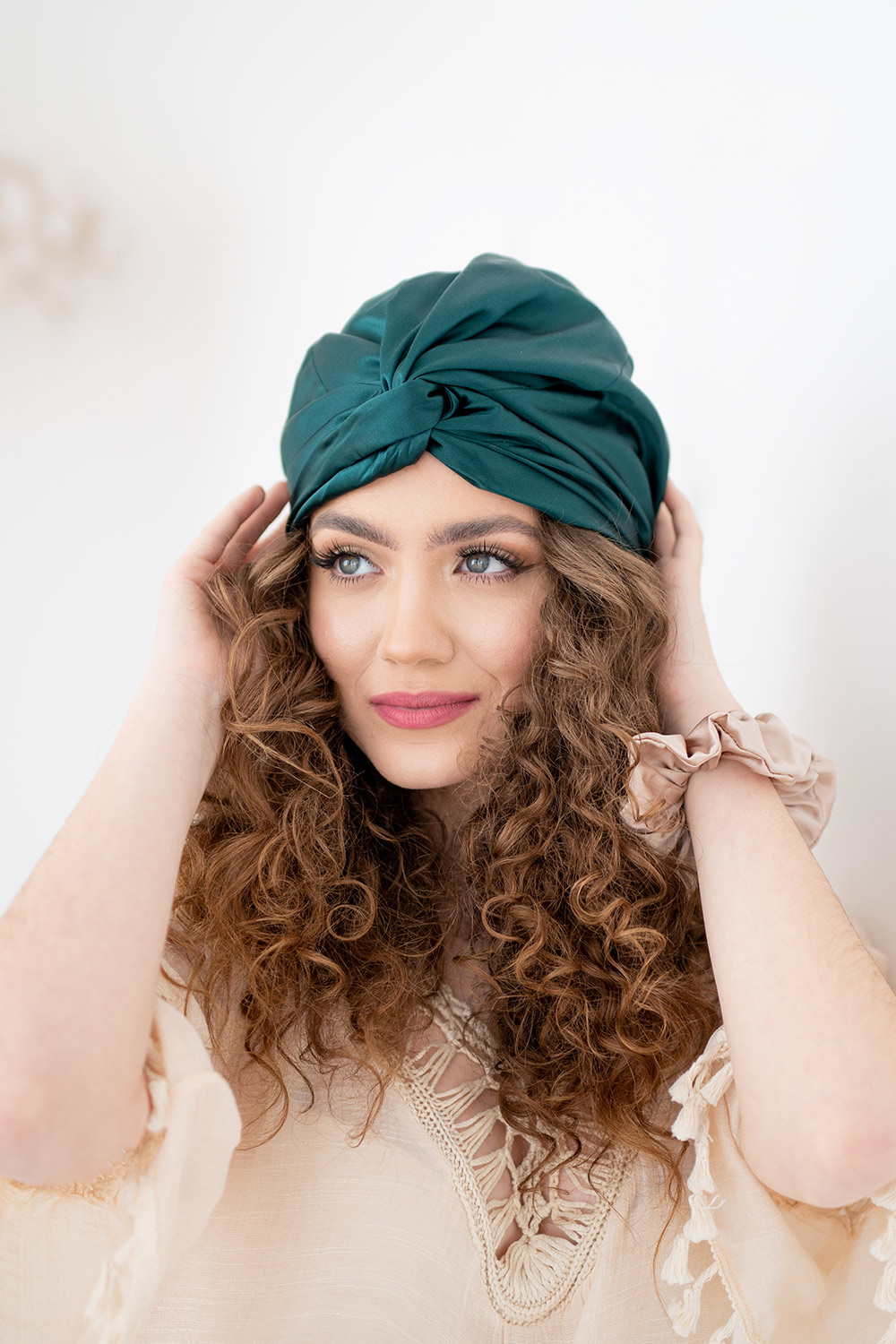 Hodvábny turban