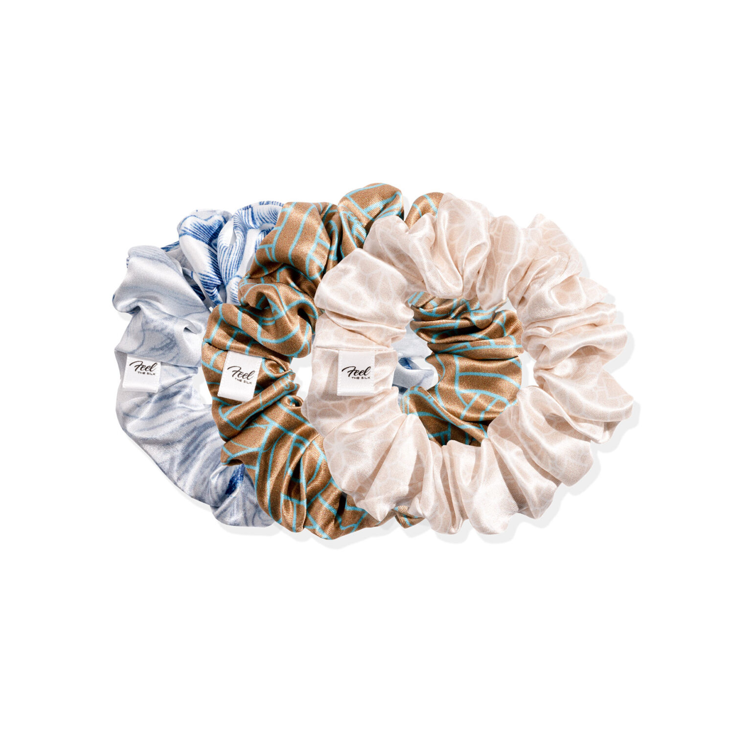Hodvábne gumičky SET 3 | M | ELEGANCE - Image 2