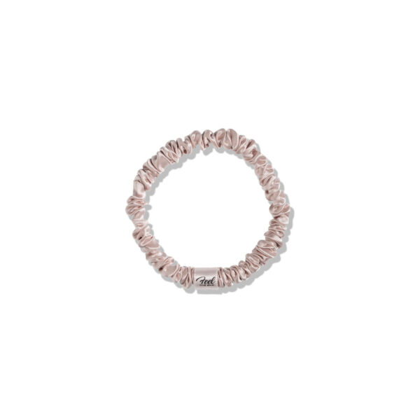 Hodvábna gumička | S | POWDER PINK